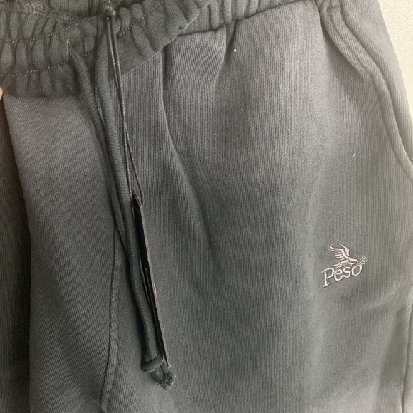 PESO Oversized Fated Shorts, Smoke - Picture 7 of 13